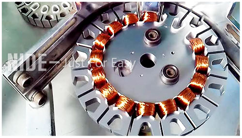 Máquina de bobina de bobina de estator de fan de techo de BLDC