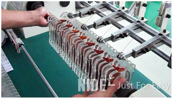bobina de bobina de estator de la máquina de bobina del motor eléctrico que hace la máquina
