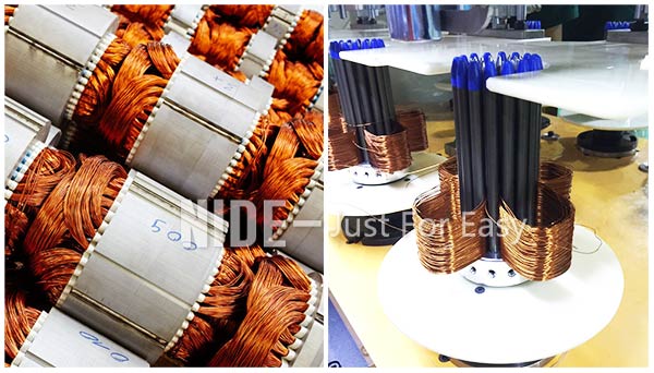 Máquina de bobina de fabricación de bobina de estator del motor de China en venta