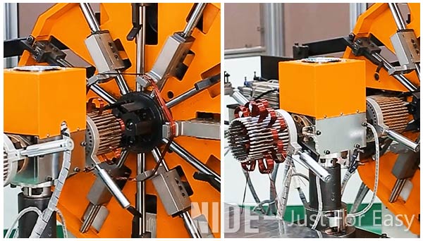 máquina de bobina automática de bobina de estator de la máquina de bobina del motor