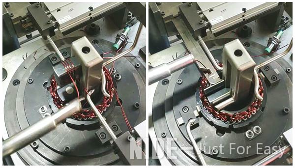 máquina de la bobina y de la inserción de bobina de estator de la máquina de bobina del alternador del automóvil