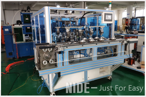 Máquina de bobina completamente automática de bobina de la aguja del estator del motor del inversor de la máquina manufacturer-1 del motor eléctrico de China