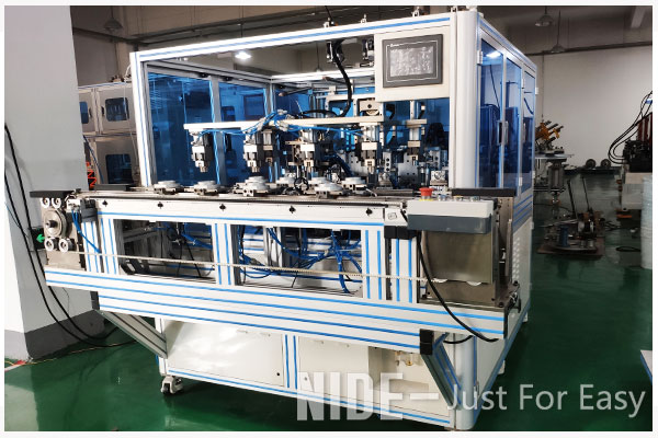 Máquina de bobina completamente automática de bobina de la aguja del estator del motor del inversor de la máquina manufacturer-2 del motor eléctrico de China