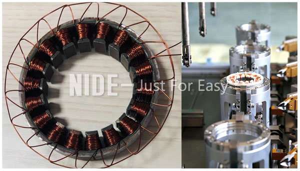 Máquina de bobina completamente automática de bobina de la aguja del estator del motor del inversor de la máquina manufacturer-3 del motor eléctrico de China