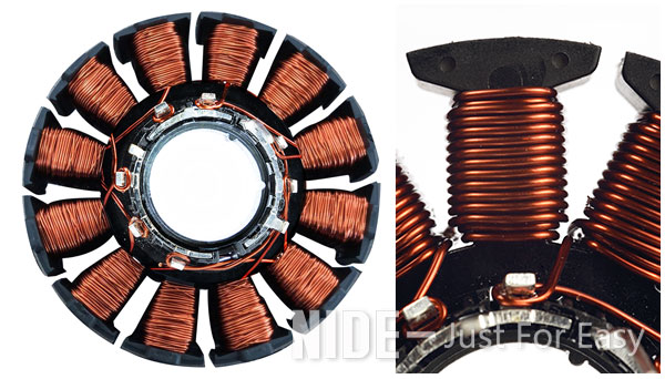 bobina de bobina externa automática de la aguja de la máquina de bobina del rotor para la fabricación del motor de Bldc