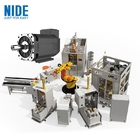 Cadena de producción automática del motor servo para la fabricación del estator