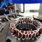 Eficacia alta automática de la máquina de bobina del motor del estator de la producción para el cordón de la bobina