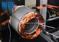 Sola máquina de cordón lateral horizontal del estator para la bobina grande industrial Lacer del motor eléctrico