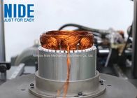 Bobina de la bobina del estator del motor de inducción que forma la máquina con el sistema hydráulico, tamaño medio