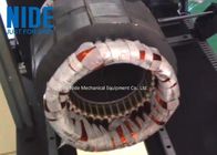 Máquina de atadura automática de la estructura horizontal para la bobina de extremo trifásica del estator del motor