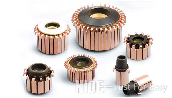 Conmutador de armadura del gancho del mezclador del motor de CA para la fabricación del motor del limpiador del automóvil