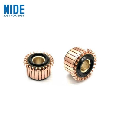 Modifique el cobre Shell Electric Motor Commutator del diente para requisitos particulares 24P 10 x 28,2 x 20m m