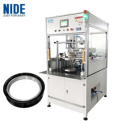 Máquina de pegado de adhesivo de inserción de magnetos automática del rotor del motor de las ruedas