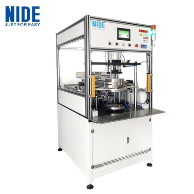 Máquina de pegado de adhesivo de inserción de magnetos automática del rotor del motor de las ruedas