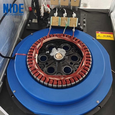 Máquina de prueba de sobretensiones automática del centro de las ruedas del motor del estator