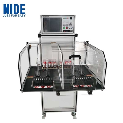 Máquina automática de ensayo del estator del motor de ruedas BLDC