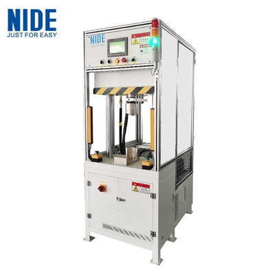 Máquina de prensado automático de eje de rueda con motor estator