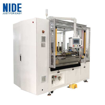 Máquina automática de enrollamiento de bobinas de estator lineal de tres pines