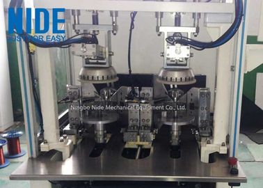 Máquina de enrollamiento de bobina estator externa Motor sin escobillas con estaciones dobles