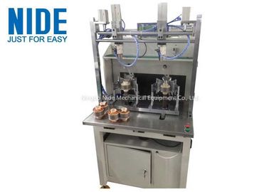 Máquina de enrollamiento de bobina estator externa Motor sin escobillas con estaciones dobles