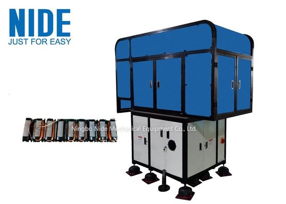 Máquina de bobina dividida en segmentos linear automática de la aguja del estator