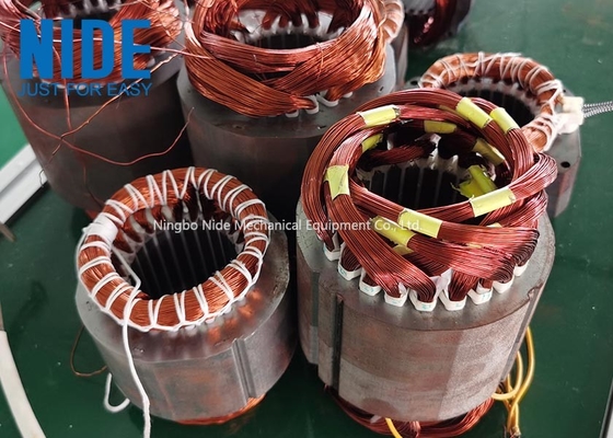 Cadena de producción semi automática del estator de Ev fabricación del motor de New Energy