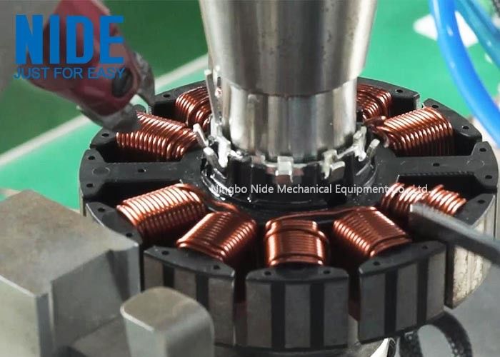 BLDC Stator Armature Needle Coil Winding Machine para motor sin escobillas con eficiencia de 120 rpm