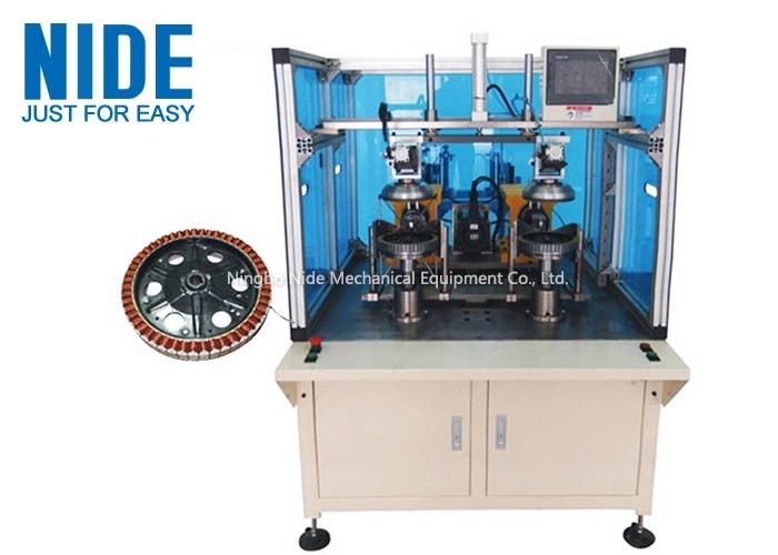 Máquina de bobina doble del estator del motor del eje del motor de la rueda de la estación de trabajo 220V 50Hz/60Hz